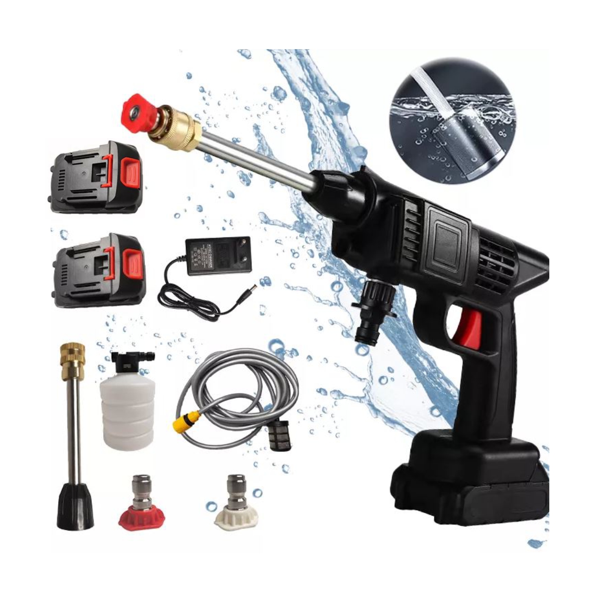 Miniatura 4 de Hidro lavadora 2 Baterías Inalámbrica